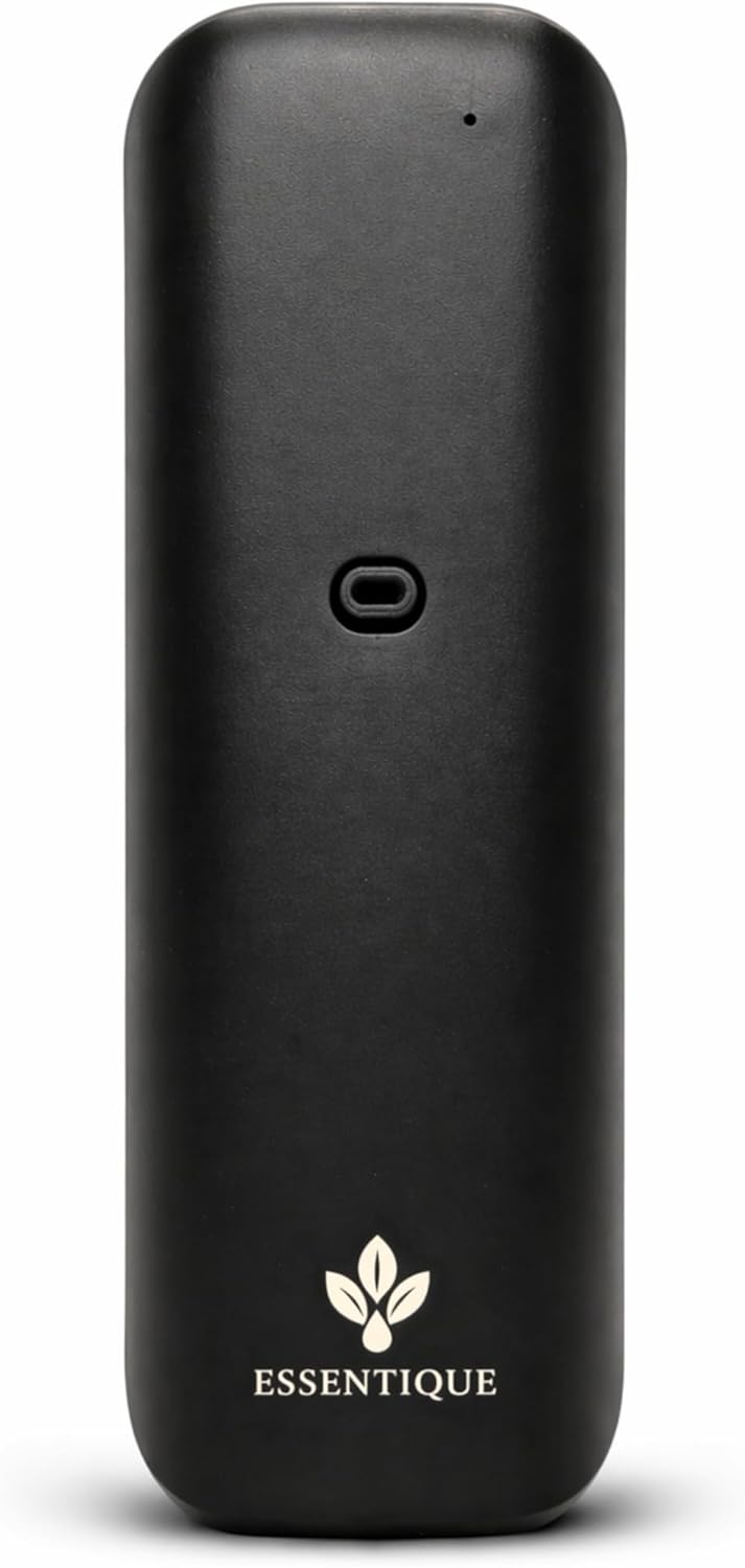 The Pulse Plug-in Waterless Diffuser – Cold Air Nebulizing Scent Machine for Home, Hotel, Office & Spa – w/Bluetooth for Essential Oil Blends (Black)