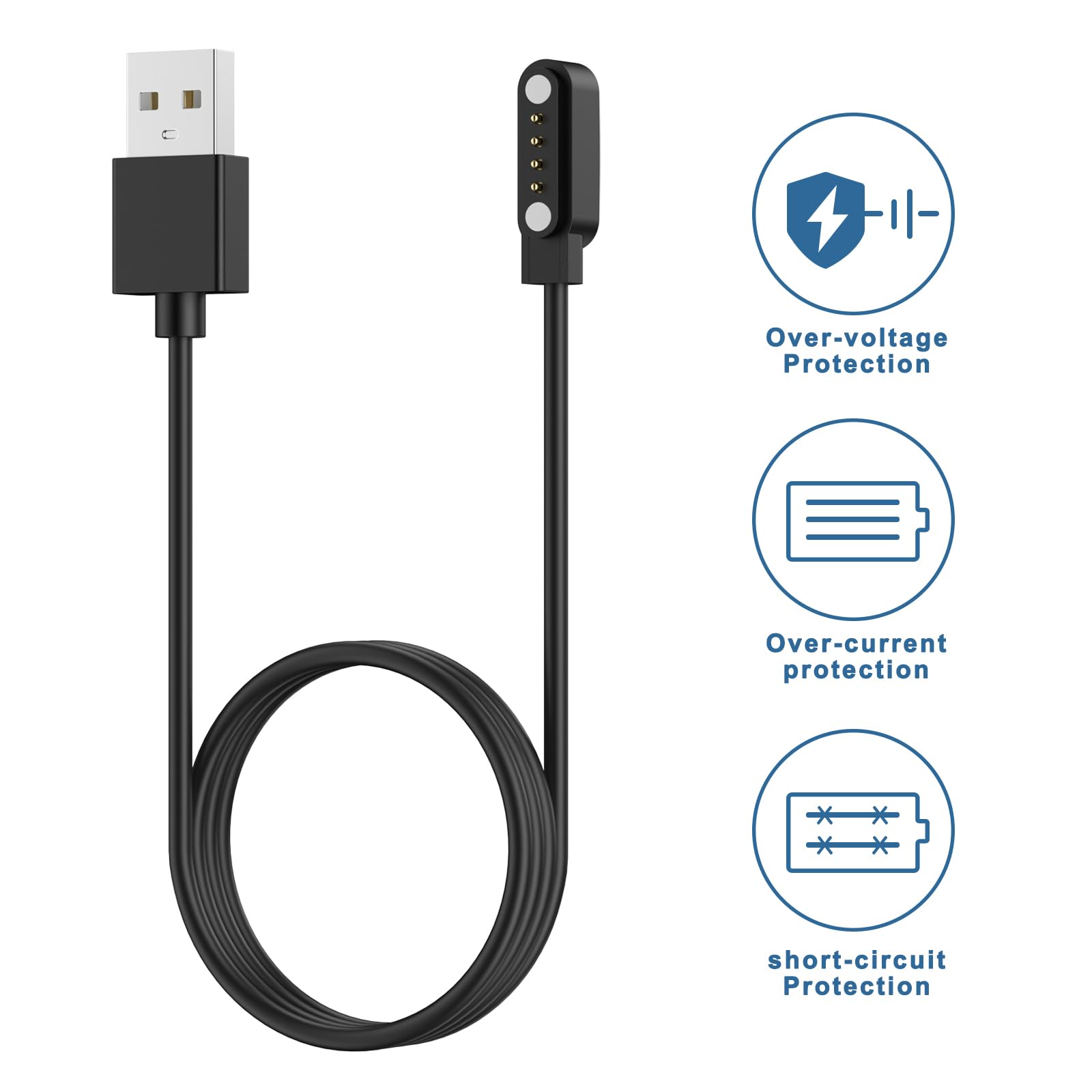 E ECSEM Magnetic Charging Cable For Bone Conduction