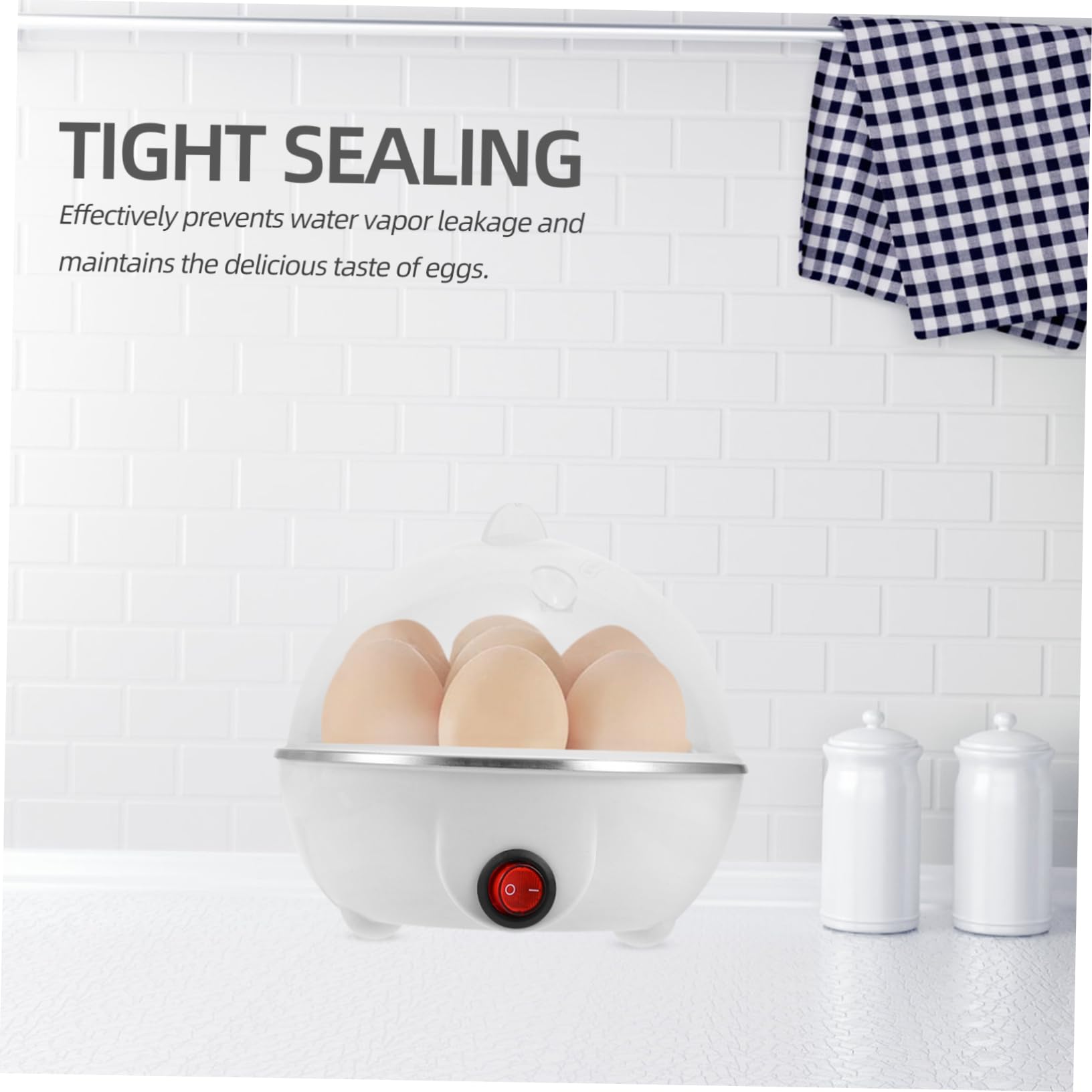 Ciieeo 4stücke Steamer Lid Wiederverwendbare Abdeckung Für Eierkocher Langlebig Und Leicht Zu Reinigen Für Zubereitung Von Gedämpften Eiern