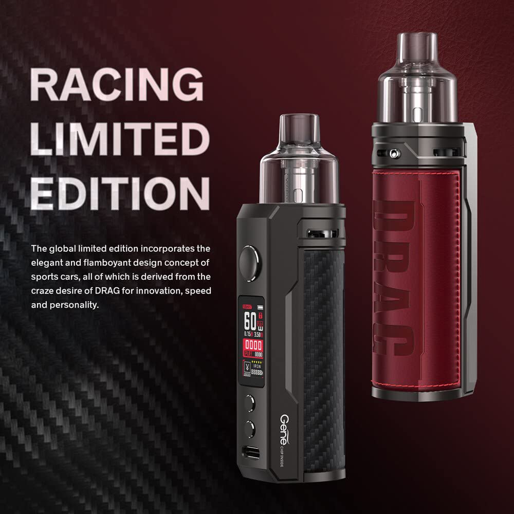 voopoo drag s marsala Authentic VOOPOO Drag S & Vmate Pod System Limited Edition, 900mAh /  2500mAh, 5~60W
