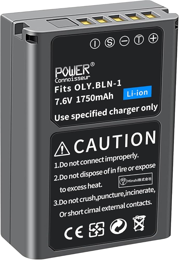 Amazon | 「Power-connoisseur」 OLYMPUS対応 BLN-1 OM-D E-M5/E-P5/E