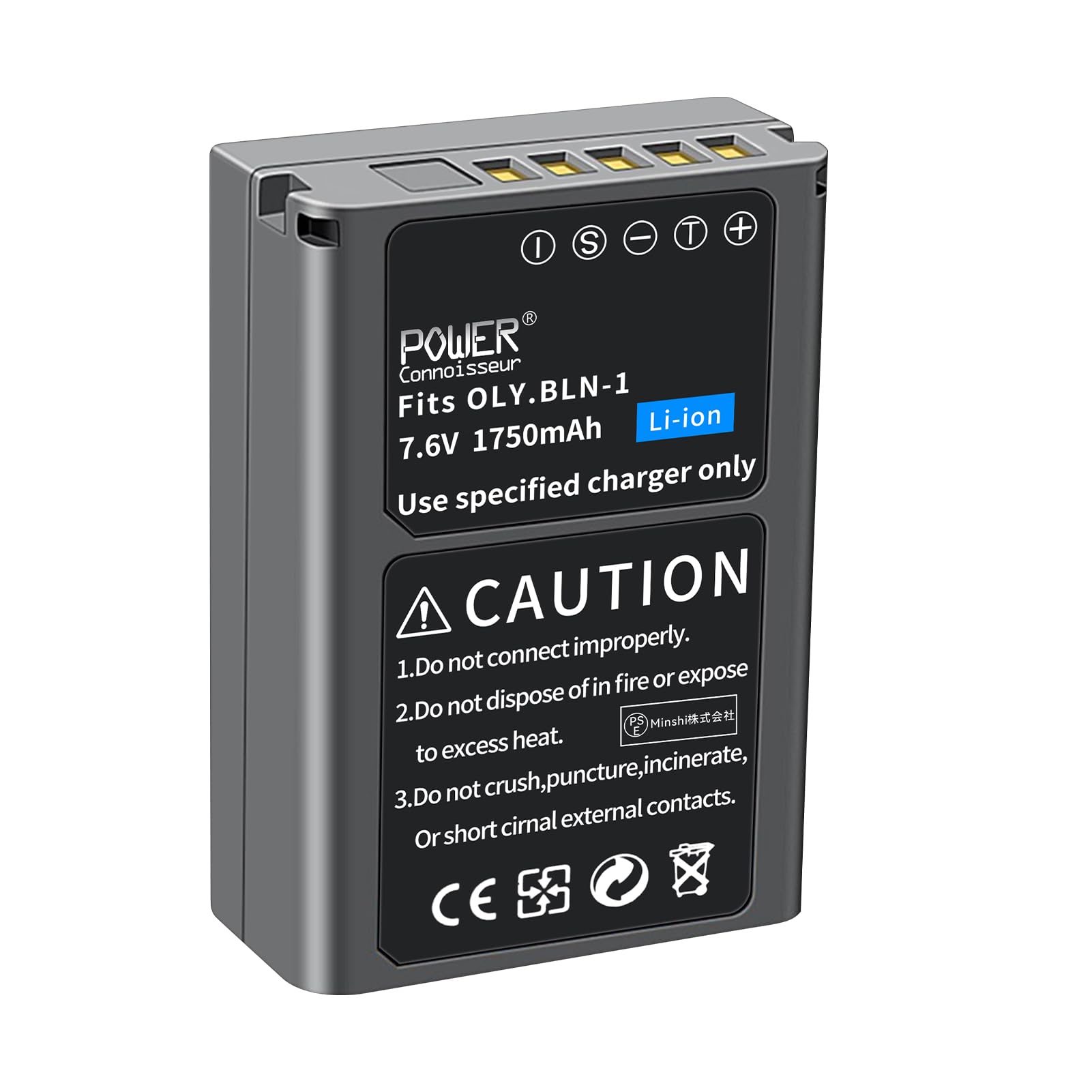 Amazon | 「Power-connoisseur」 OLYMPUS対応 BLN-1 OM-D E-M5/E-P5/E