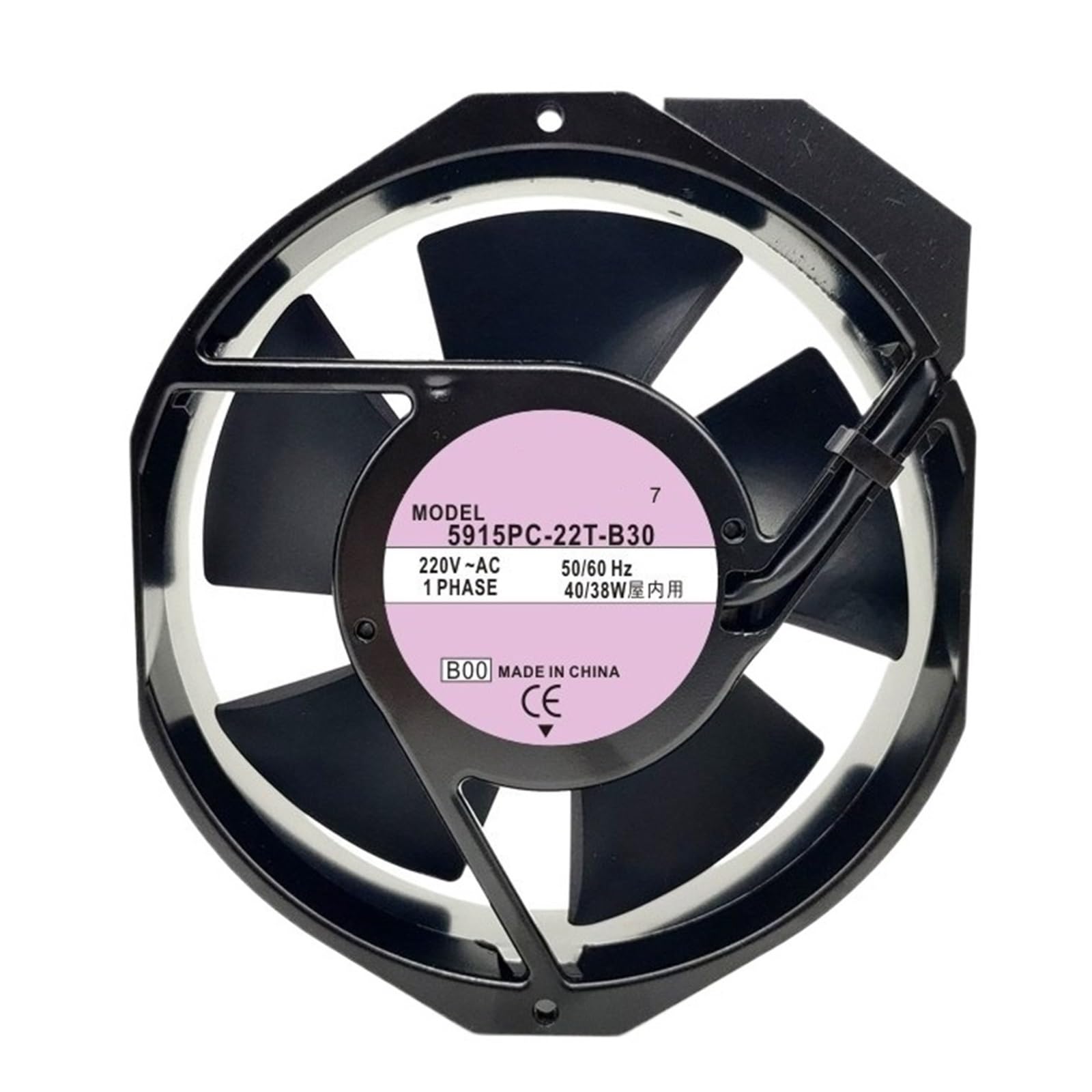 YMUGUEGH 5915PC-22T-B30 17238 220V Inverter Cooling Fan 17cm