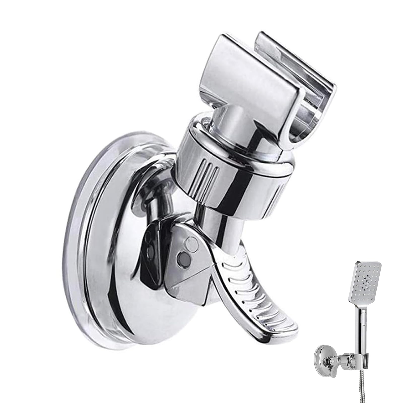 Plexaris Jet Spray Holder, Adjustable Suction Cup Hand Shower Holder, Removable Bathroom Accessories Shower Head, No Drilling Reusable Wall Mounted Health Faucet Holder (B0DF2F7HMF) Amazon Price History, Amazon Price Tracker