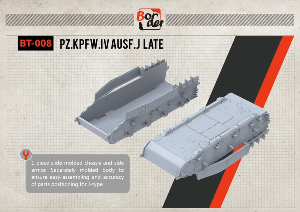 Bordermodel Model BT-008 Panzer IV AUSF.J Late-1:35