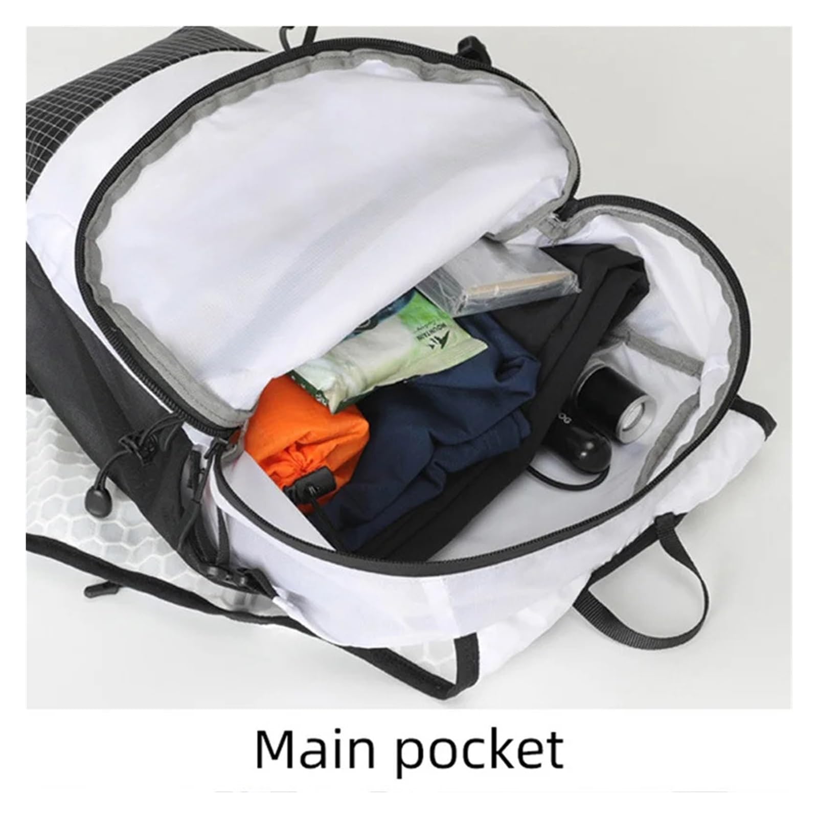 Sac à dos léger et imperméable de 14 L pour randonnée, randonnée, course à pied, vélo