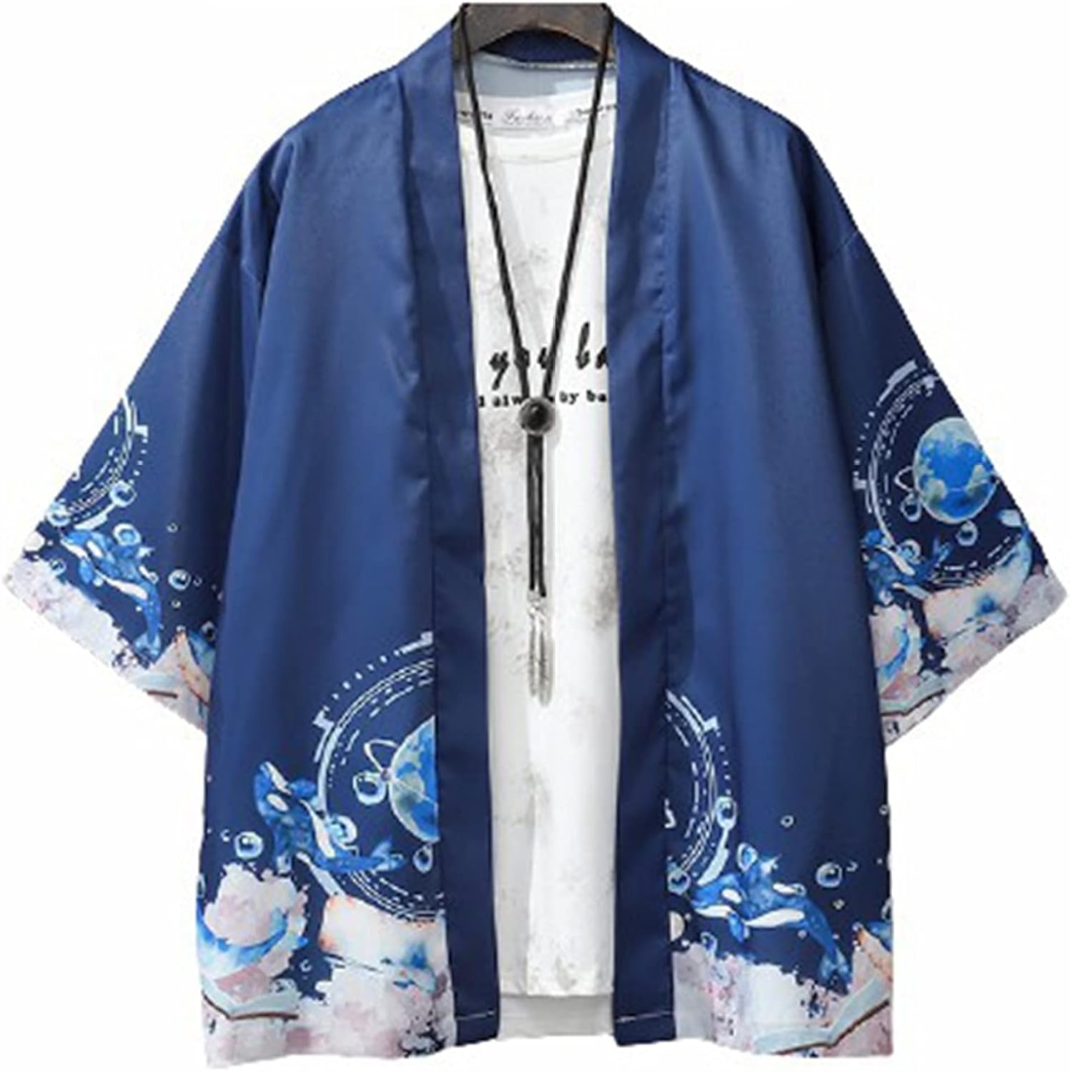 七分袖シャツ 浴衣 和風パーカー 甚平 メンズ 原宿風 夏服 ダオローブ カーディガン 男性 和服 ゆったり カップル Seal限定商品 羽織 日焼け防止 かっこいい 夏祭り 花火大会 轻量 薄手 トップス ボタンなし おしゃれ 通気 ブルー 七分袖シャツ 浴衣 和風パーカー 甚平 メンズ 原宿風 夏服 ダオローブ カーディガン 男性 和服 ゆったり カップル Seal限定商品 羽織 日焼け防止 かっこいい 夏祭り 花火大会 轻量 薄手 トップス ボタンなし おしゃれ 通気 ブルー