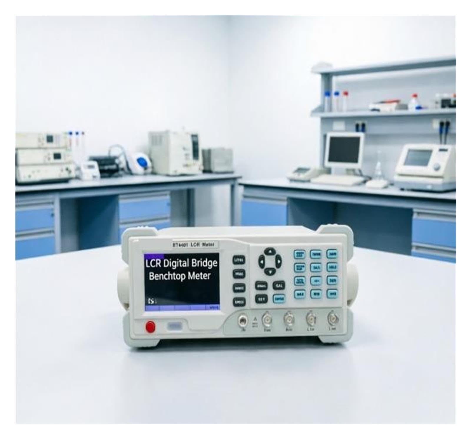 ET4401 Misuratore LCR Digitale Multimetro Da Banco Tester Di Resistenza Capacità Induttanza Ponte Display LCD TFT 3,5"