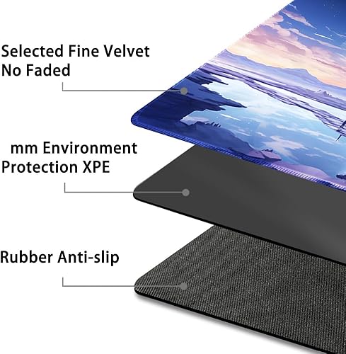 Miniatura 118 de Tapete de juego MTG cosido de alta calidad con zonas y parte trasera de goma antideslizante, tapete de juego TCG para MTG y otros juegos de cartas