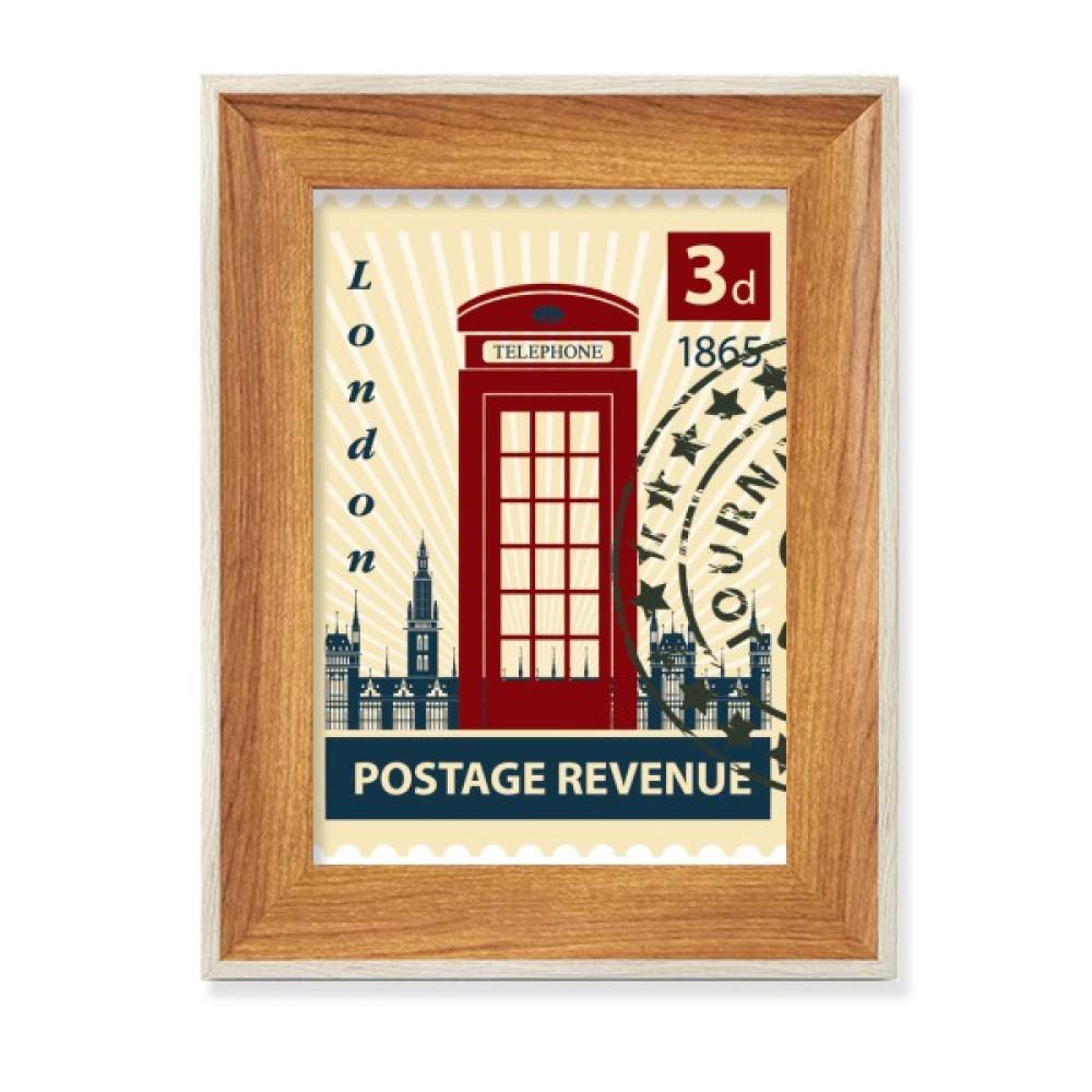 Cadre photo Londres en bois le cadeau idéal pour les amoureux de culture britannique