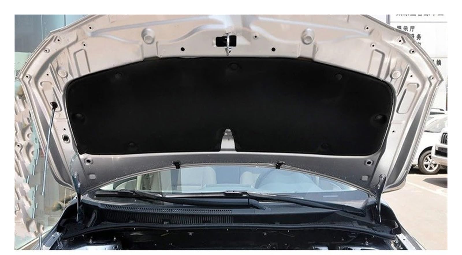 Lhdktee 2007-2013 Car Heat Sound Insulation Cotton Front Hood Engine Firewall Mat Pad Cover For Toyota For Corolla For Sedan 2007 - 2009 2010 2011 2012 2013 2018 2021 Engine Insulation Pad