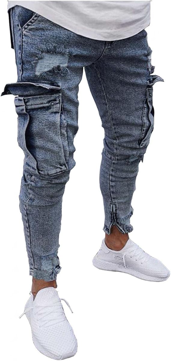 Amazon デニムパンツ メンズ Yuede 1 ジーンズ ストレート デニム ゆったり ハイウエスト ファッション シンプル ポケット付き 体型カバー きれいめ カジュアル ワイドパンツ ロングパンツ 美脚 ストレッチジーパン 韓国 ゆったり 大きいサイズ 秋冬 ジーンズ 通販