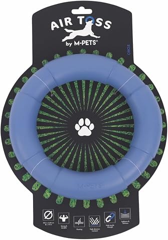 M-PETS AIR TOSS CİRCLE DAYANIKLI SUDA YÜZEN KÖPEK OYUNCAĞI BLUE