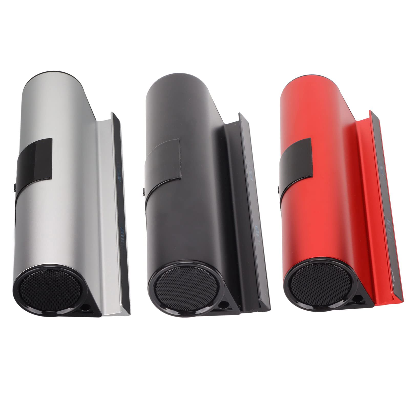 Altoparlante Bluetooth, 2 in 1, supporto per tablet e telefono, per scrivania, altoparlante stereo portatile, doppio driver, ricaricabile, elegante supporto per tablet, soundbar per la casa
