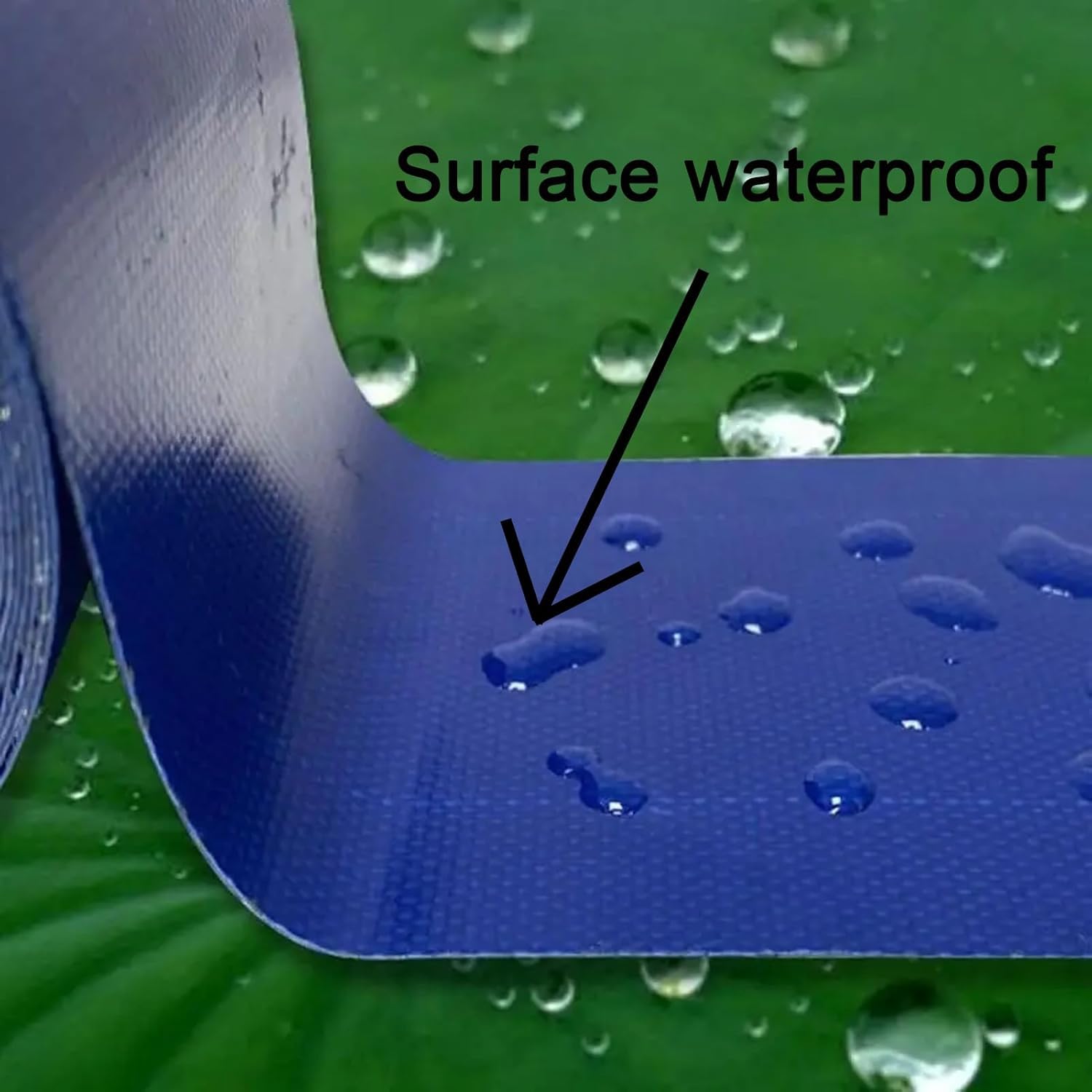 Dekzeil reparatietape,Olie-Proof dekzeil Tape 8M tent Leidingreparatie Patches groen blauw waterdichte Bestendig Luifel dekzeil vlieger doek Isolatie Luifel afdichtende Afplaktape