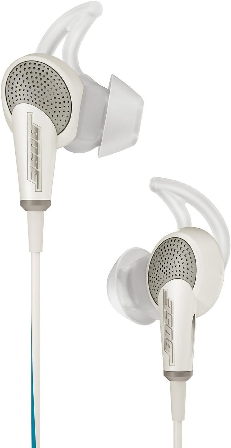 Bose QuietComfort 20 Acoustic Noise Cancelling Headphones, Apple Devices (White)