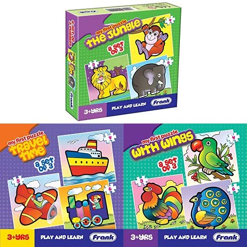 Buy Frank 10202 The Jungle Puzzle for 3 Year Old Kids and Above