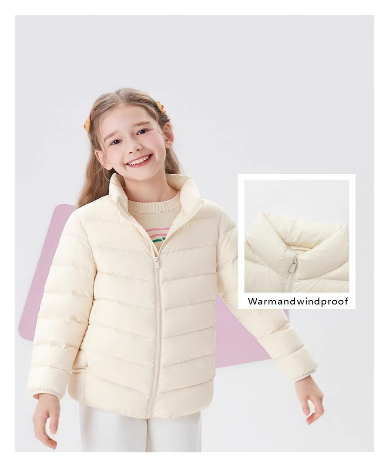 Cappotto invernale for ragazzi - Piumino pieghevole for ragazzi e ragazze, perfetto for le attività all'aperto boys winter coat