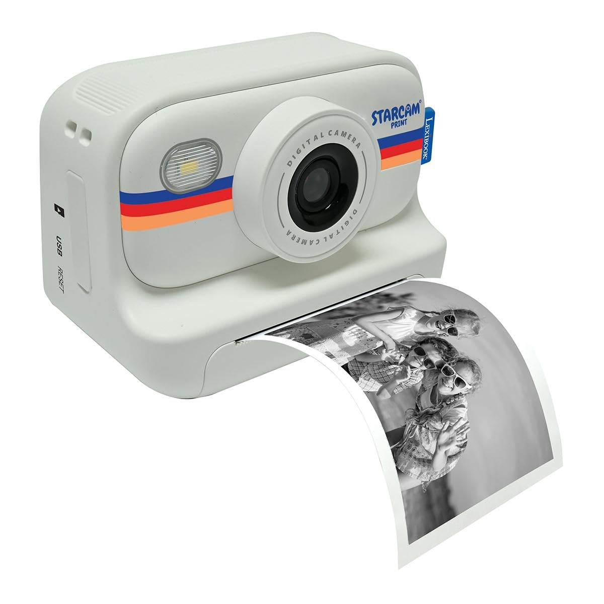 Lexibook, STARCAM Print HD, Camera with instant printer, Photo, video, selfie, music, games functions - Image 2