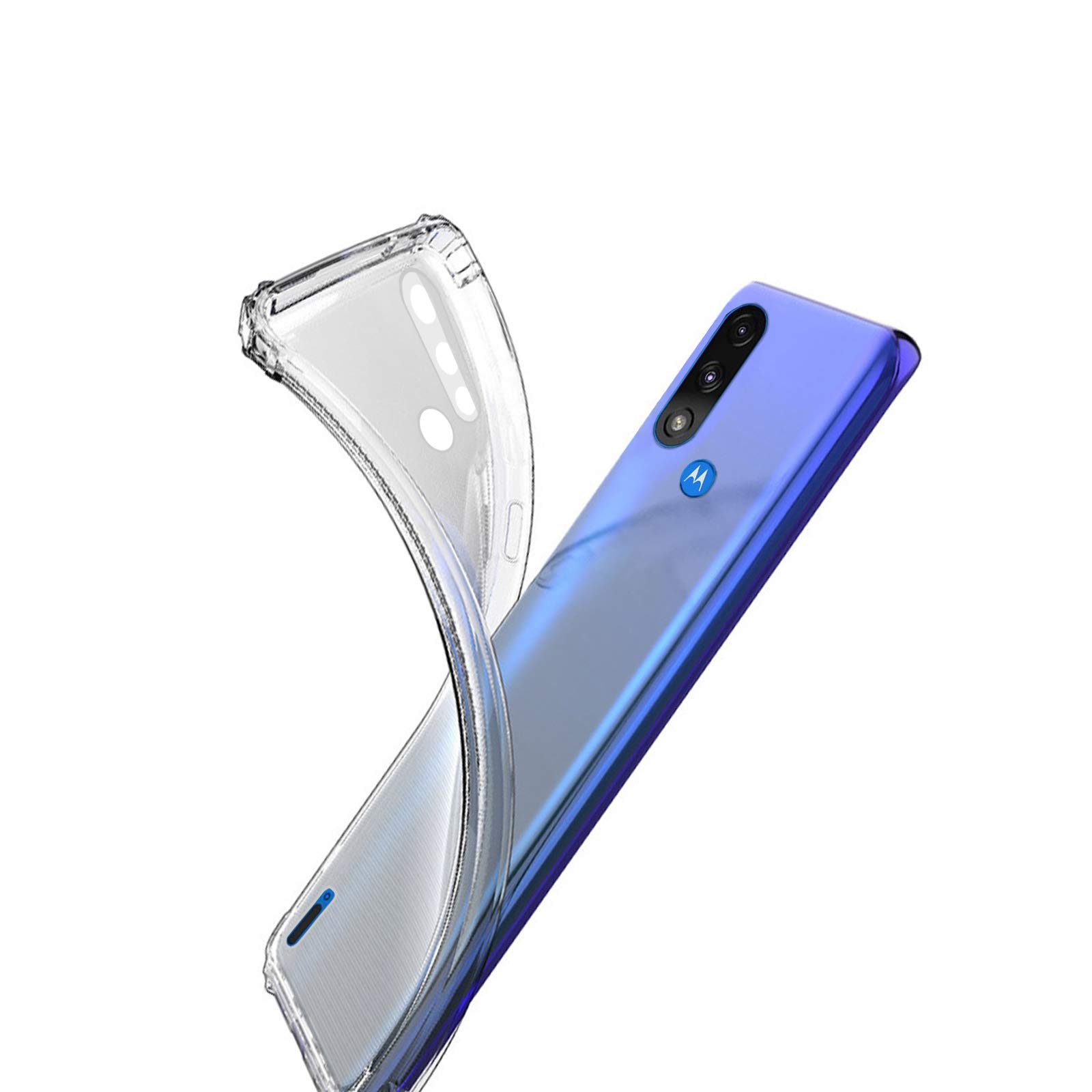 Solimo Plastic Soft & Flexible Back Cover Back Cover for Motorola E7 Power (Transparent) (B08Z8MLX2M) Amazon Price History, Amazon Price Tracker