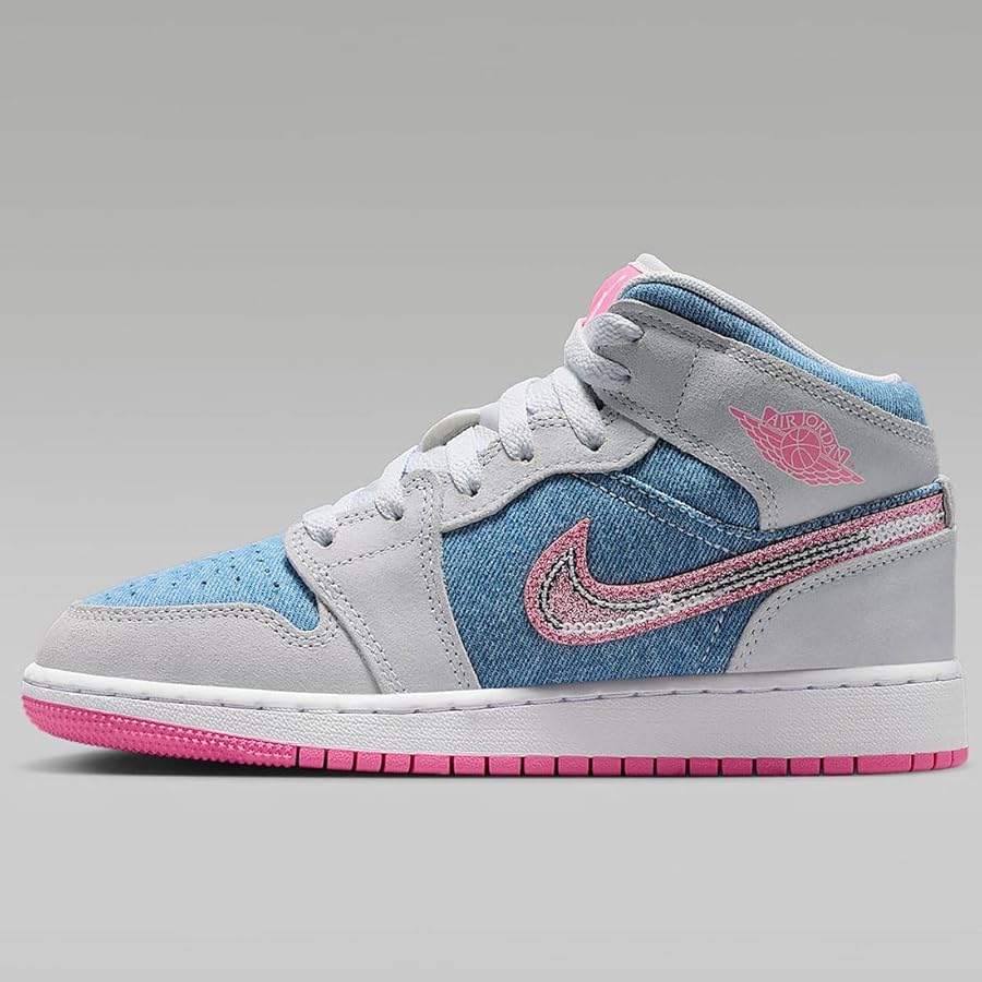 Amazon | [ナイキ] エア ジョーダン 1 ミッド SE GS J AIR JORDAN 1