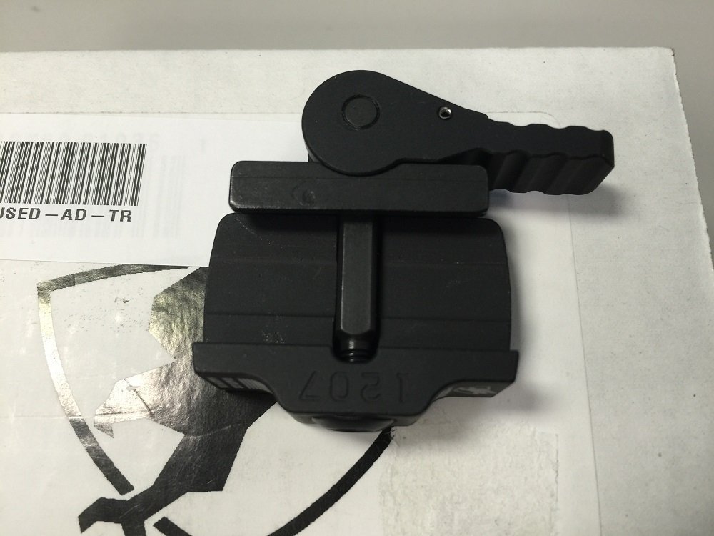 American Defense AD-TR STD Riflescope Optic Mount, Black