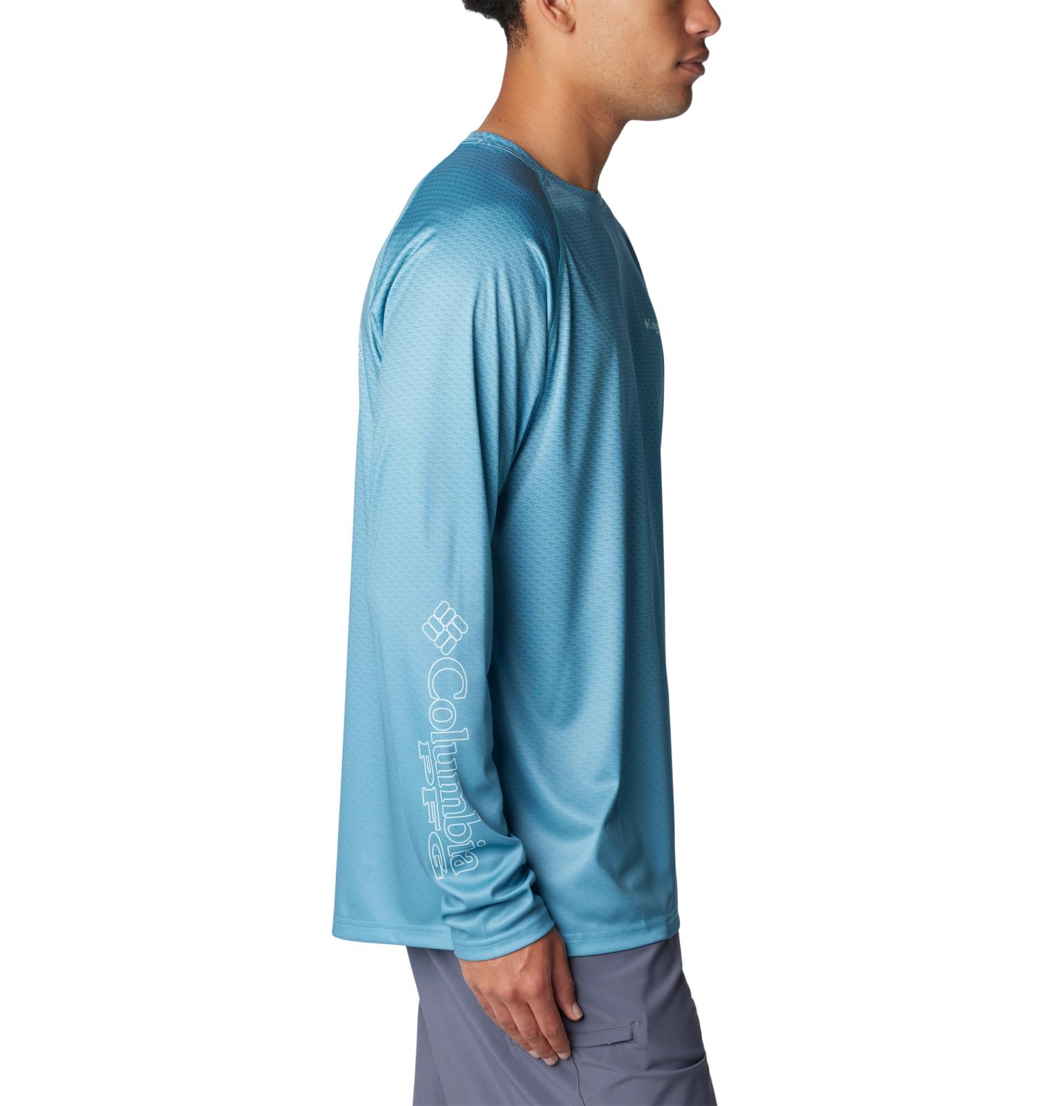 Columbia Terminal Tackle PFG Super Fade Manga Larga Camiseta para Hombre