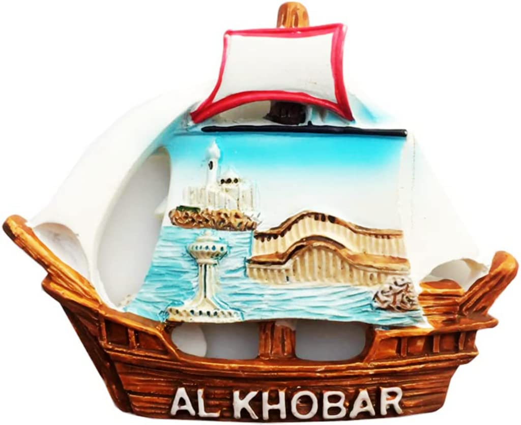 Altko Al Khobar Saudi Arabia Magnet Fridge Refrigerator Magnet Decoration Sticker Souvenir Resin Crafts Kitchen Whiteboard