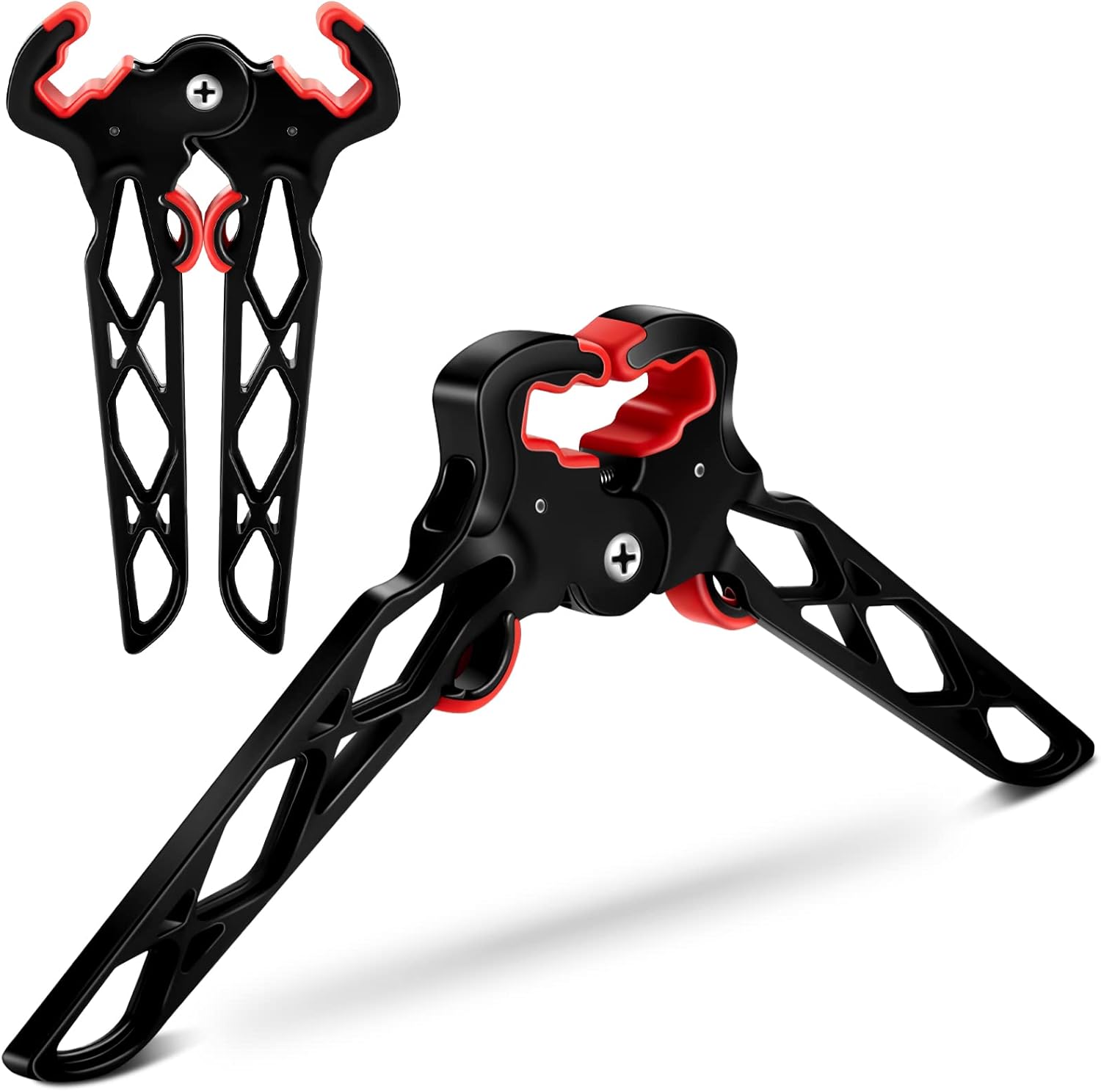 Lewtemi 2 Pcs Arrow Saw Archery Bow Stand Folding Portable