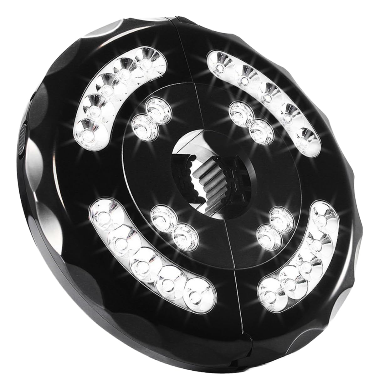 Veemoon Luces de Sombrilla para Patio con 3 Modos Inalámbricas 28 Led para Tienda de Campaña Luz para Acampar al Aire para Fogatas Barbacoas Color