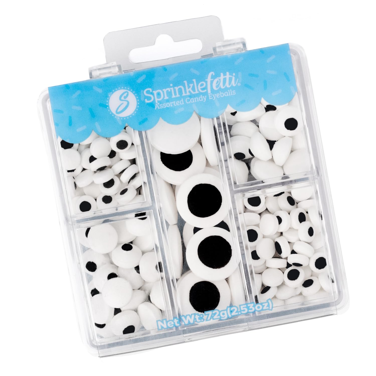 Sweets Indeed Candy Eyeballs, Halloween Sprinkles, Edible