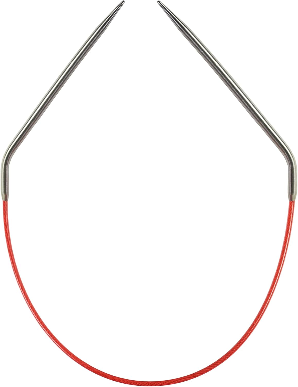 ChiaoGoo Red Circular 12 inch (30cm) Stainless Steel Knitting Needle Size US 5 (3.75mm) 6012-5