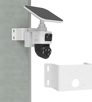 Corner Mount for eufy Security PoE NVR CCTV Camera Systems S4/S4 Max & eufy Security eufyCam S4, Aluminium alloy mounting bracket accessories