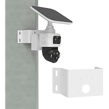 Corner Mount for eufy Security PoE NVR CCTV Camera Systems S4/S4 Max & eufy Security eufyCam S4, Aluminium alloy mounting bracket accessories