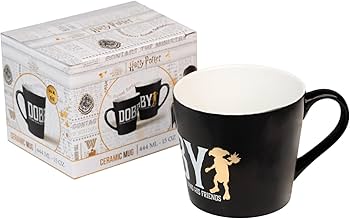 Harry Potter Gevormde mok (Huffelpuf Design) in presentatiedoos, 315ml - Officiële Merchandise
