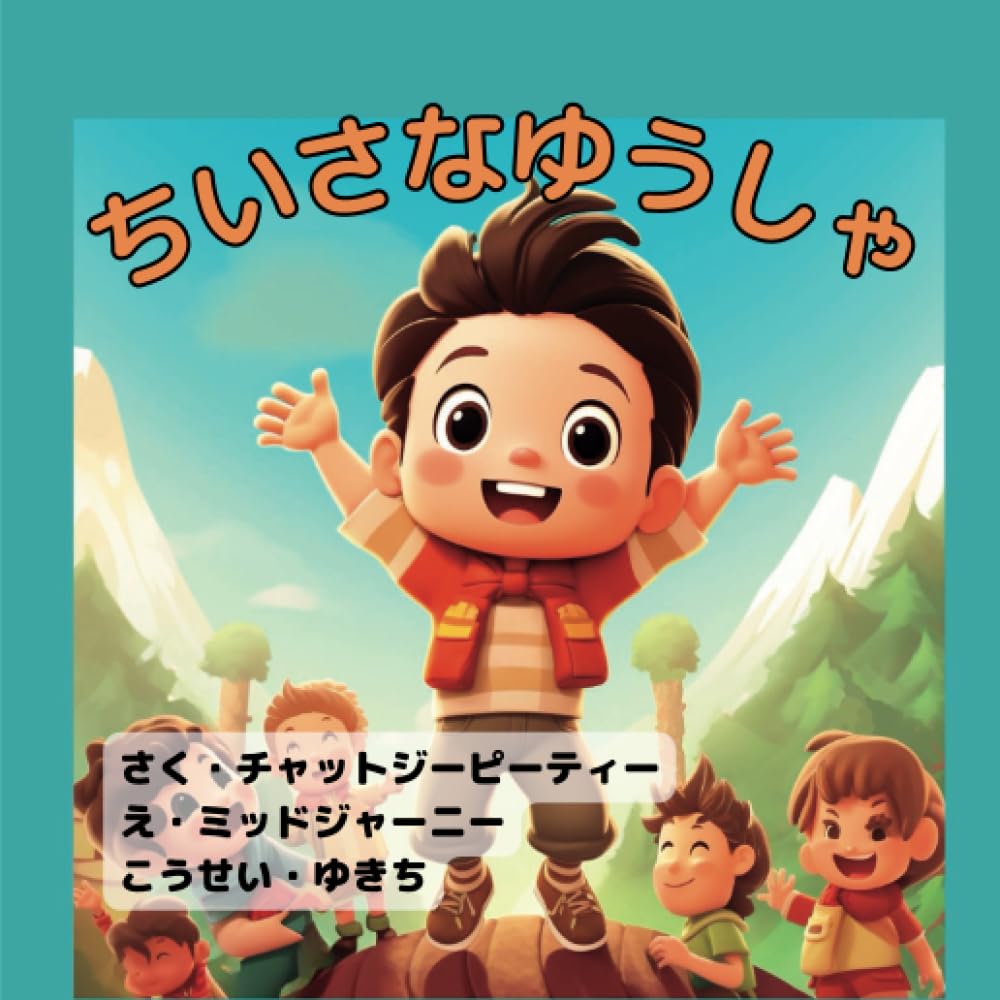 「小さな勇者」～ことばのれんしゅう：0歳、2歳、3歳前後の子供向け (AI絵本)