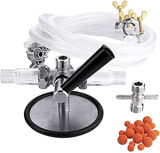 ich-zapfe Komplettes Bierleitungsreinigungsset, Reinigungssystem für Schankanlagen und Zapfanlagen, für Bierleitungen, Ink. Reinigungsgerät, Adapter