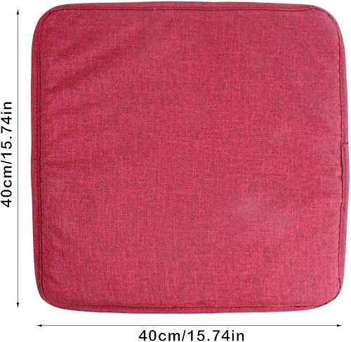 Miniatura 2 de Almohadillas para sillas de comedor, cojines de silla para sillas de comedor, correa cuadrada, almohadillas para sillas de jardín, cojín de asiento