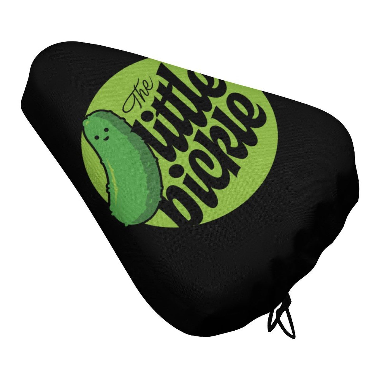The Little Pickle Bike Seat Cushion with Drawstring Bike Seat Cover Bicycle Saddle Cover for Outdoor & Indoor