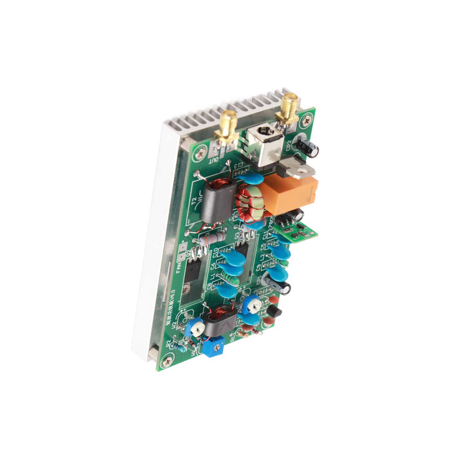 Módulo Amplificador de Potencia de Onda Corta, Circuito de Conmutación de Aluminio, Placa Amplificadora de Potencia de 30W, Placa Amplificadora de Audio DC 12-13,8 V 3-28MHz
