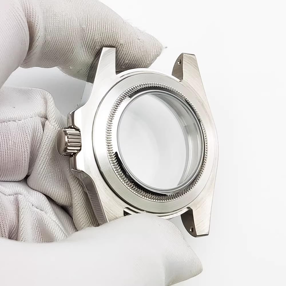 40mm Stal Nierdzewna Koperta Zegarka Modyfikacja Kit Obrotowy Bezel Zamiennik Koperta Zegarka Części dla Rolex Submariner
