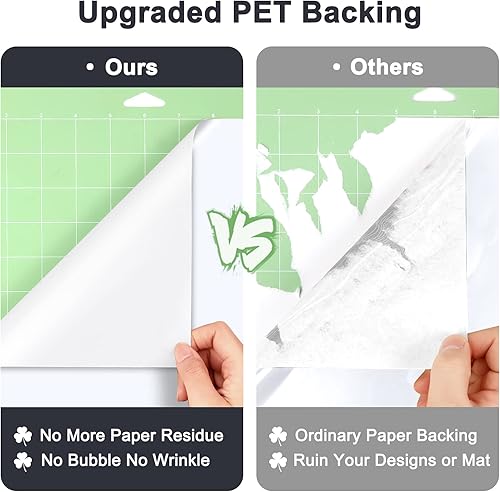 Miniatura 2 de Vinilo permanente rosa intenso  Rollo de vinilo adhesivo para todas las máquinas de corte, permanente al aire libre de 12 pulgadas x 11 pies para