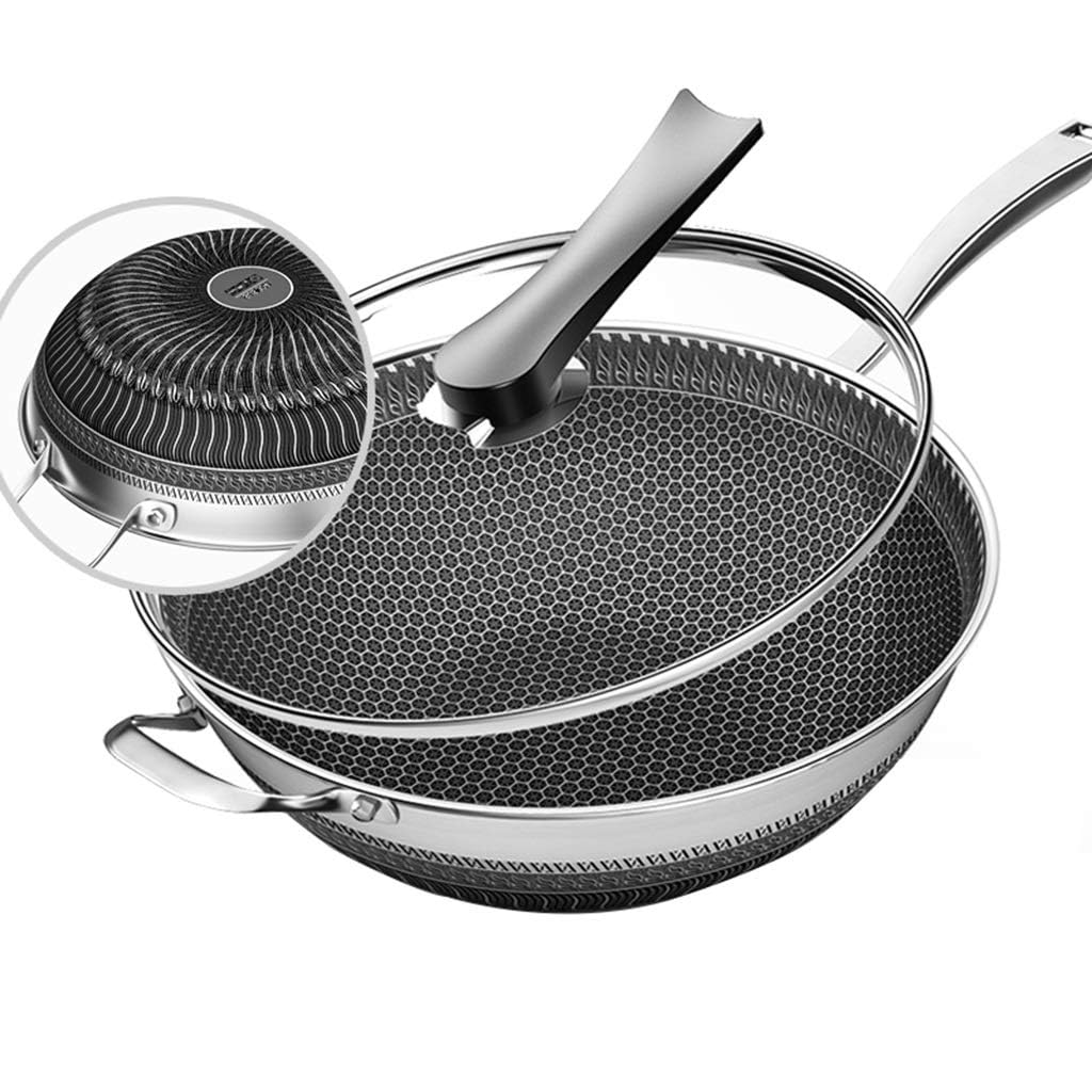 KRODEAIR Smoke-Free Stir Fry Pan 12