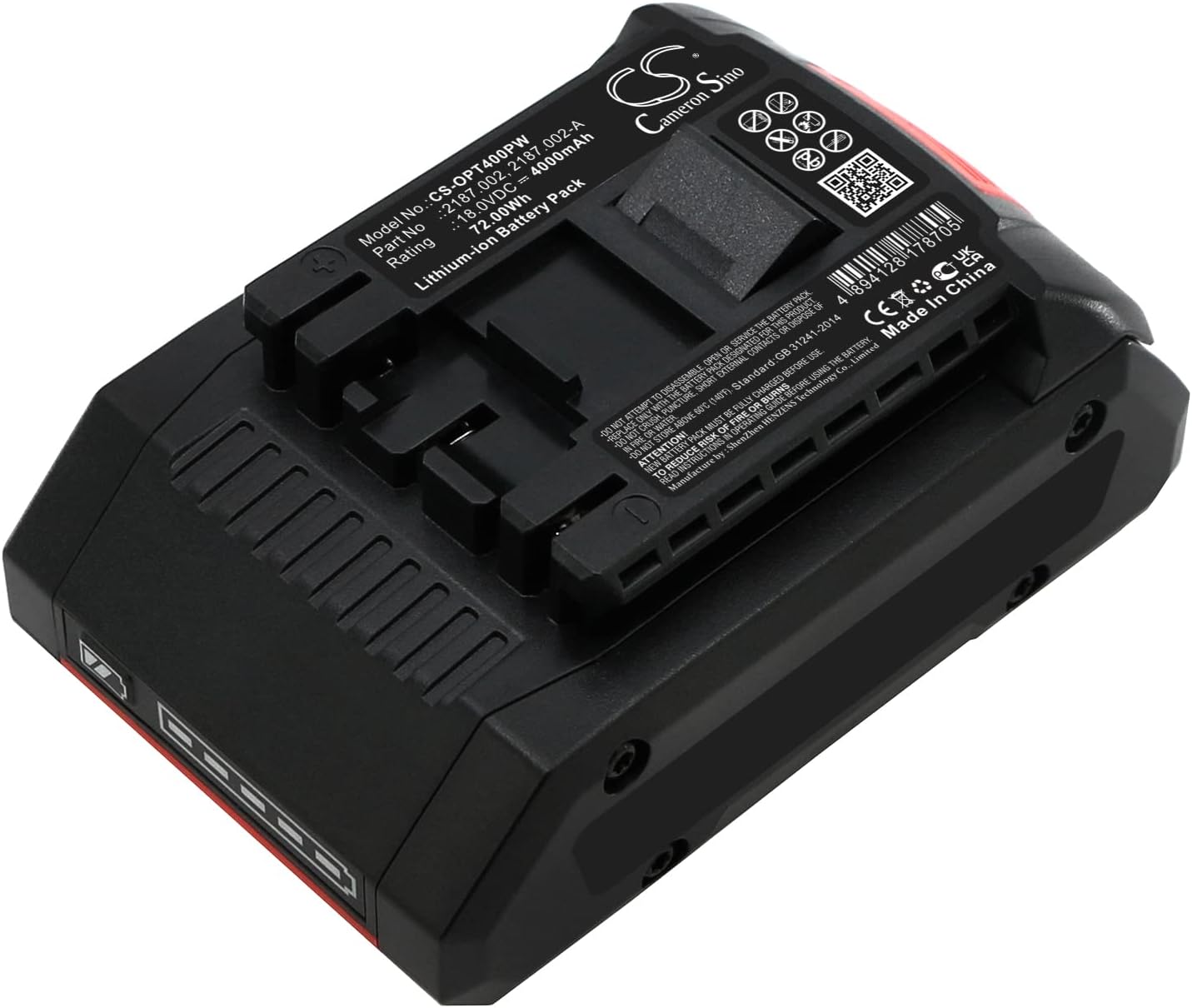 CS Replacement Battery for Signode BXT2-19, BXT3-19