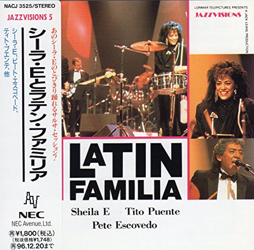 TITO PUENTE SHEILA E. PETE ESCOVEDO - Latina Familia - CD