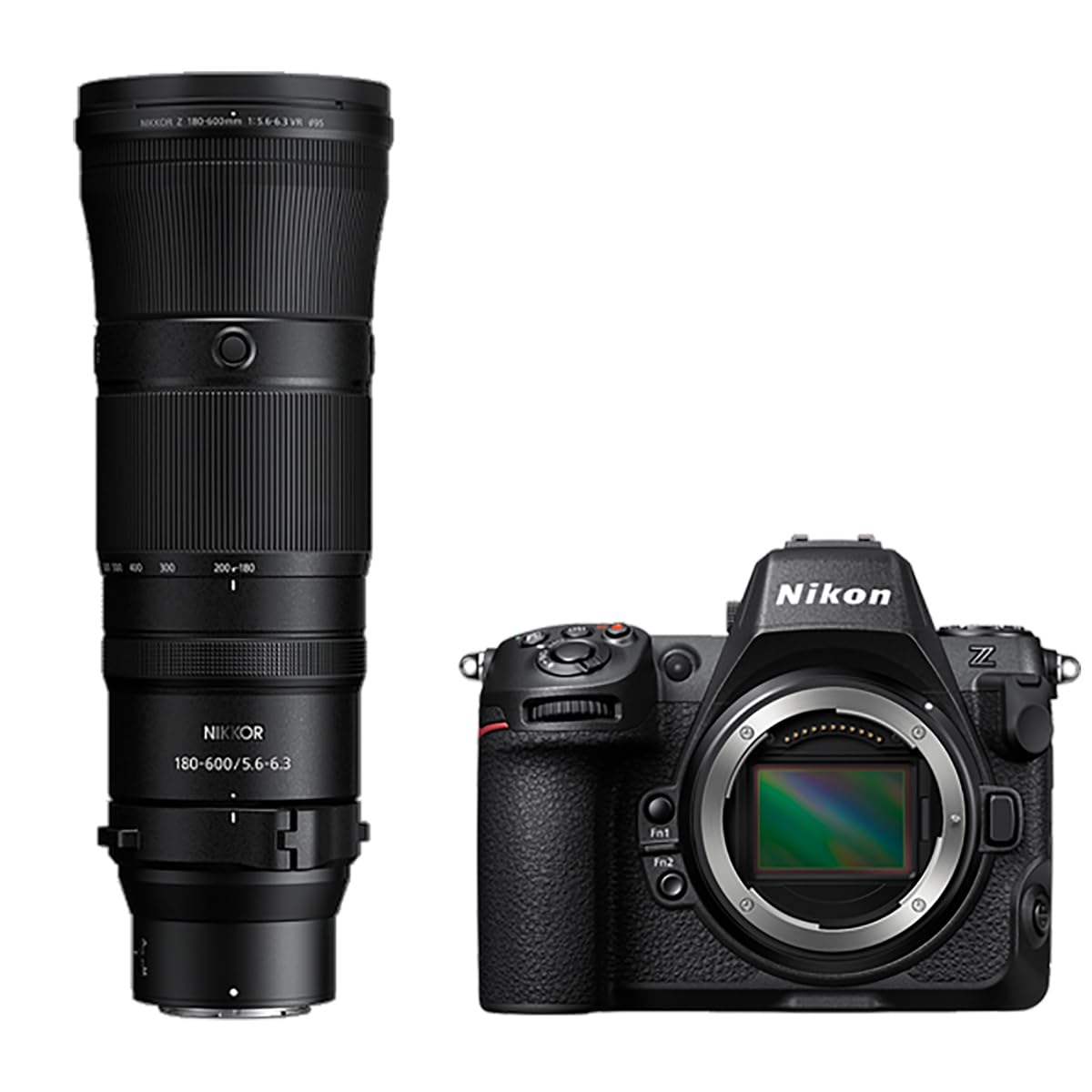 Amazon.com : Nikon Z8 Camera 180-600mm Lens Kit,Black : Electronics
