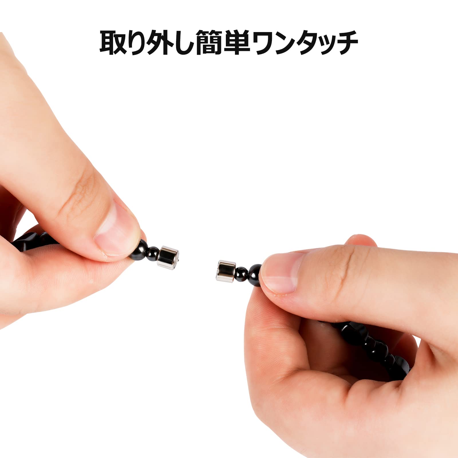 Amazon | ASGEM 磁気ネックレス テラヘルツ鉱石 強力 おしゃれ
