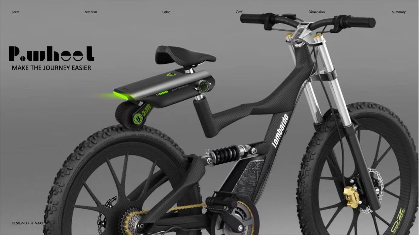 Amazon.co.jp: P.wheel自転車電動ブースターマウンテンバイク改造
