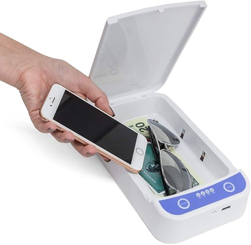 Miniatura 6 de Mundi Funda protectora personal UVC Light Phone Cleaner, blanco, talla única, Blanco