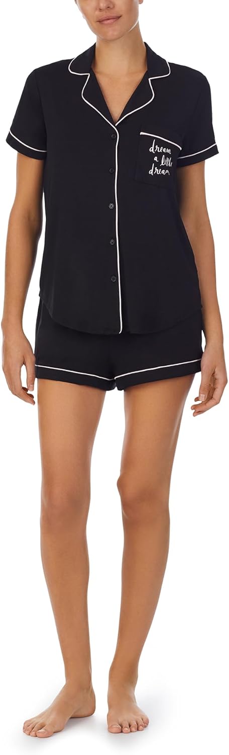 kate spade new york womens Kate Spade New York Women's Short Bottoms Pj Set